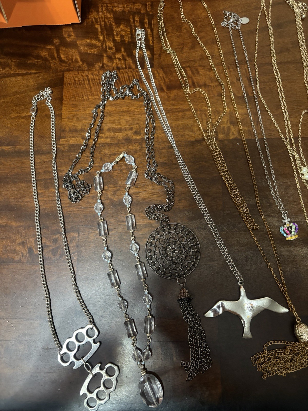 Fashion Mixed Lot Necklaces & Pendants Multicolor Metal Unisex Adults (16pc)