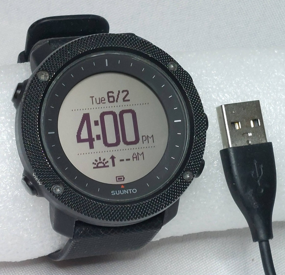 Suunto Traverse Alpha Don Meyer GPS Outdoor Watch Altimeter Compass Black Tested