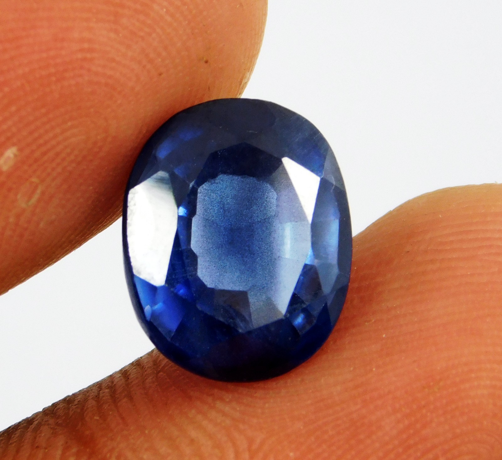 Certified 6.65 Ct Premium Natural Kashmiri BLUE SAPPHIRE Oval Loose Gemstone