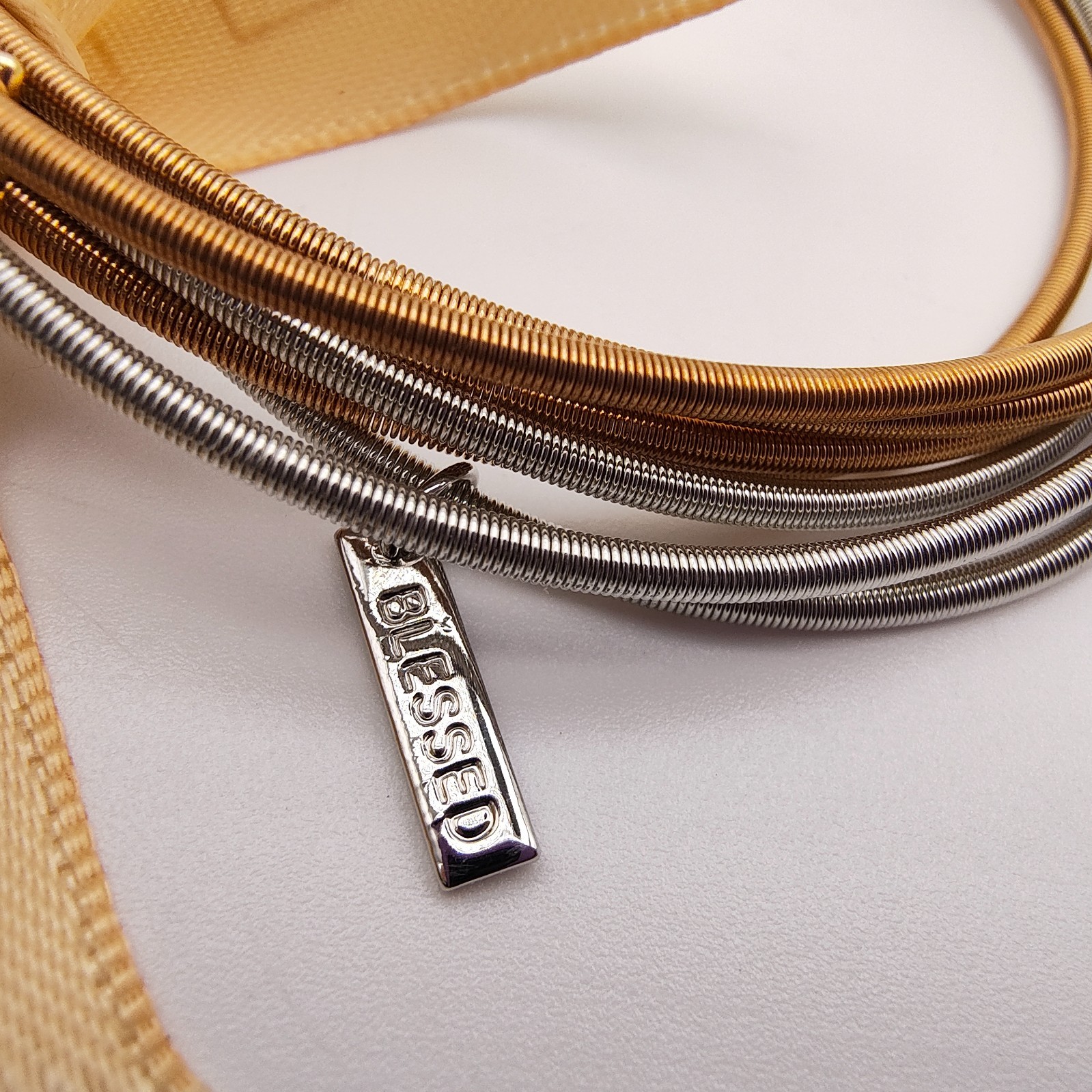 NEW Alexa’s Angels Guitar String Bracelet Set of 7 Stackable Inspiration