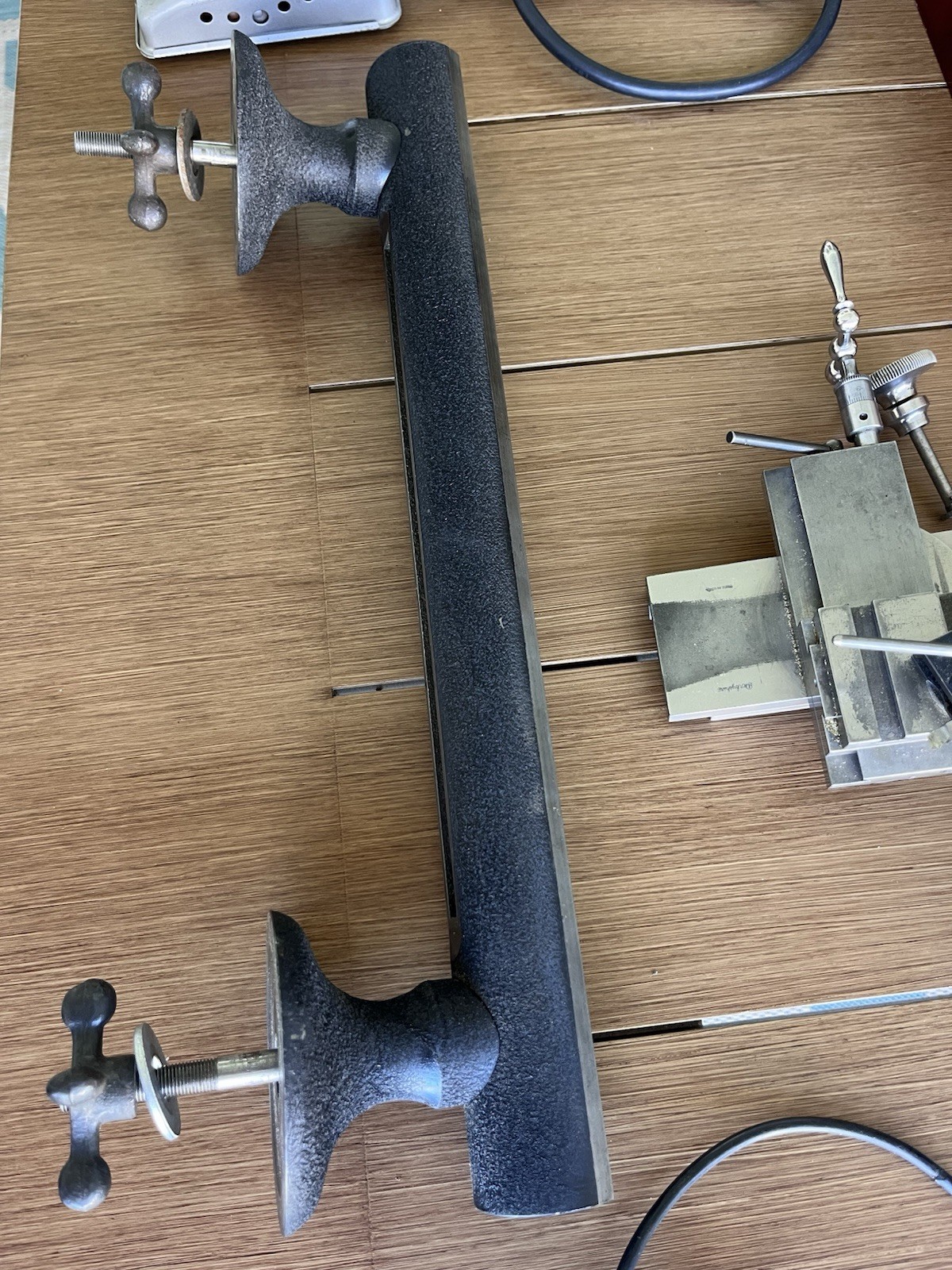 Vintage Derbyshire 10mm Lathe With Collets And Extras (014)