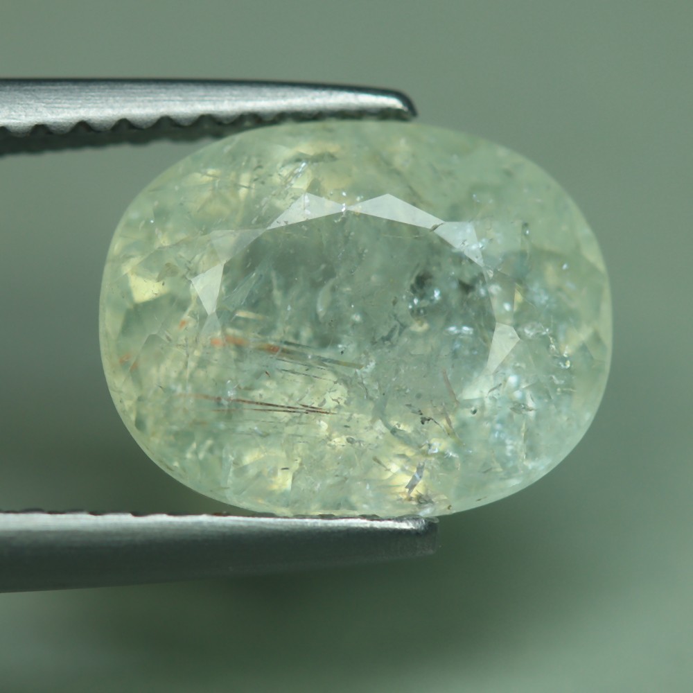 3.38 Cts_Loose Gemstone_100 % Natural Unheated Copper White Tourmaline