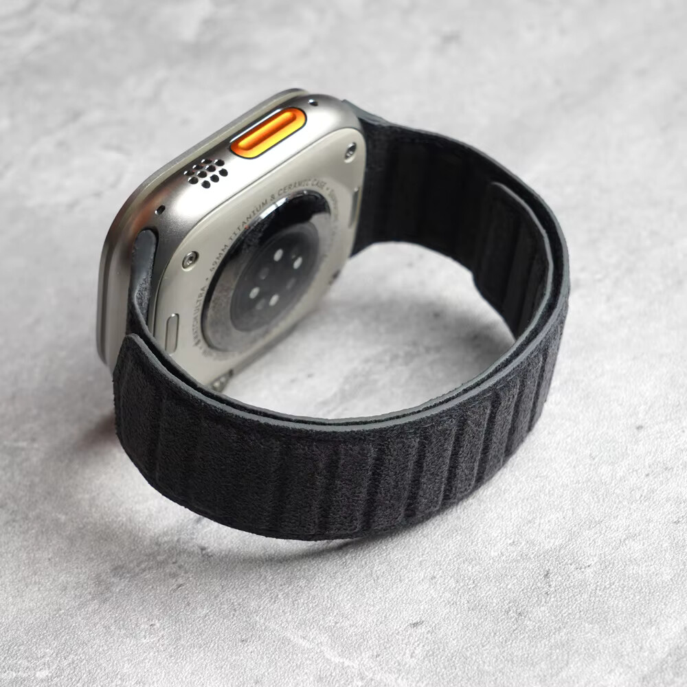 ALCANTARA Magnetic Leather Strap Accessories for Apple Watch