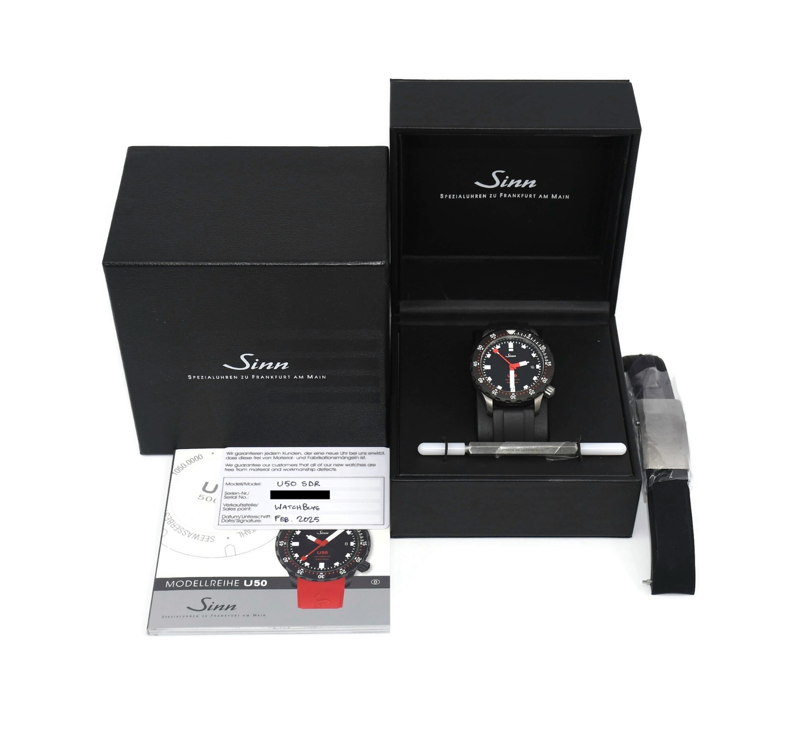 Sinn U-50 Stainless Steel Watch