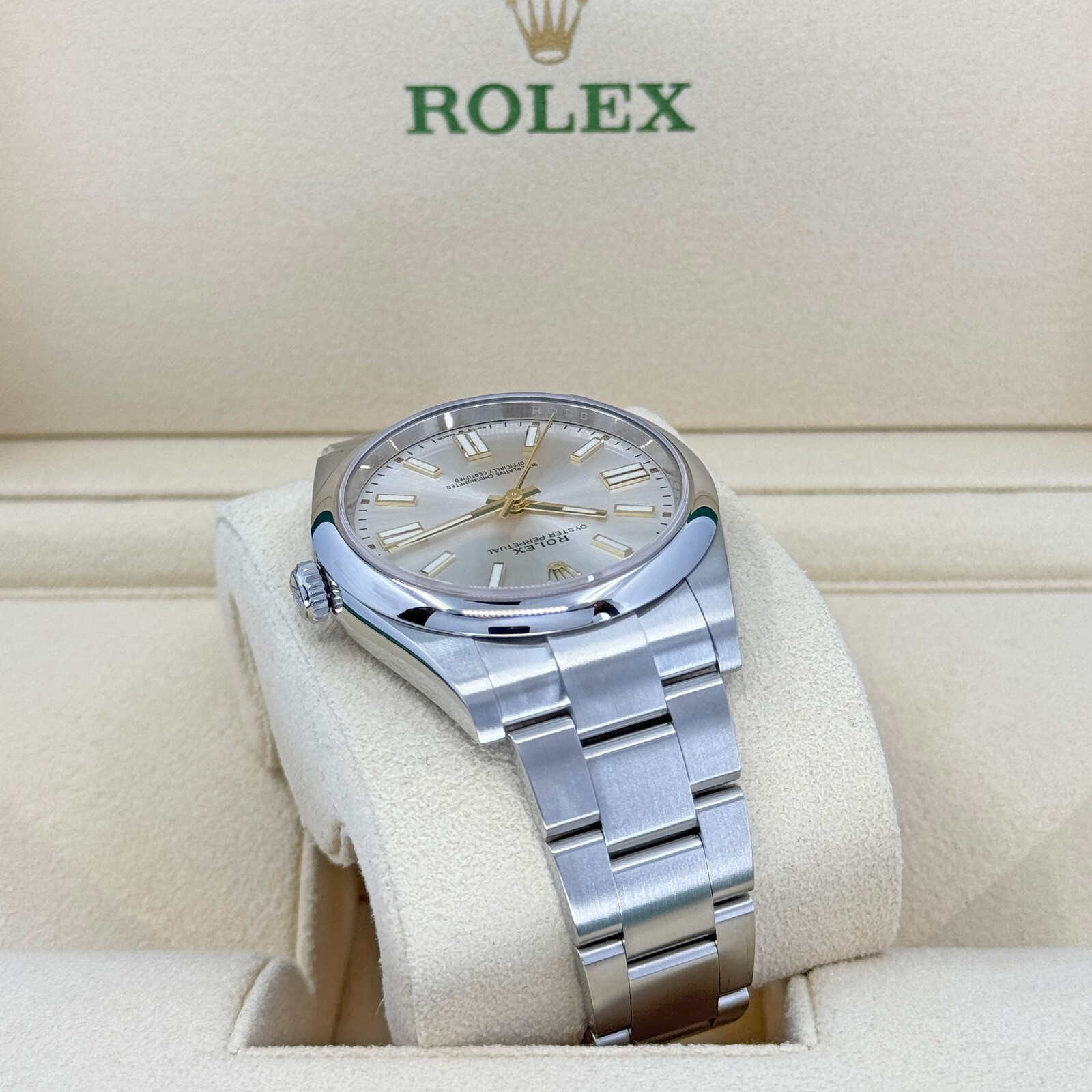 Rolex Explorer 41, Oystersteel, Silver dial, Ref#124300-0001, Unworn, 2024