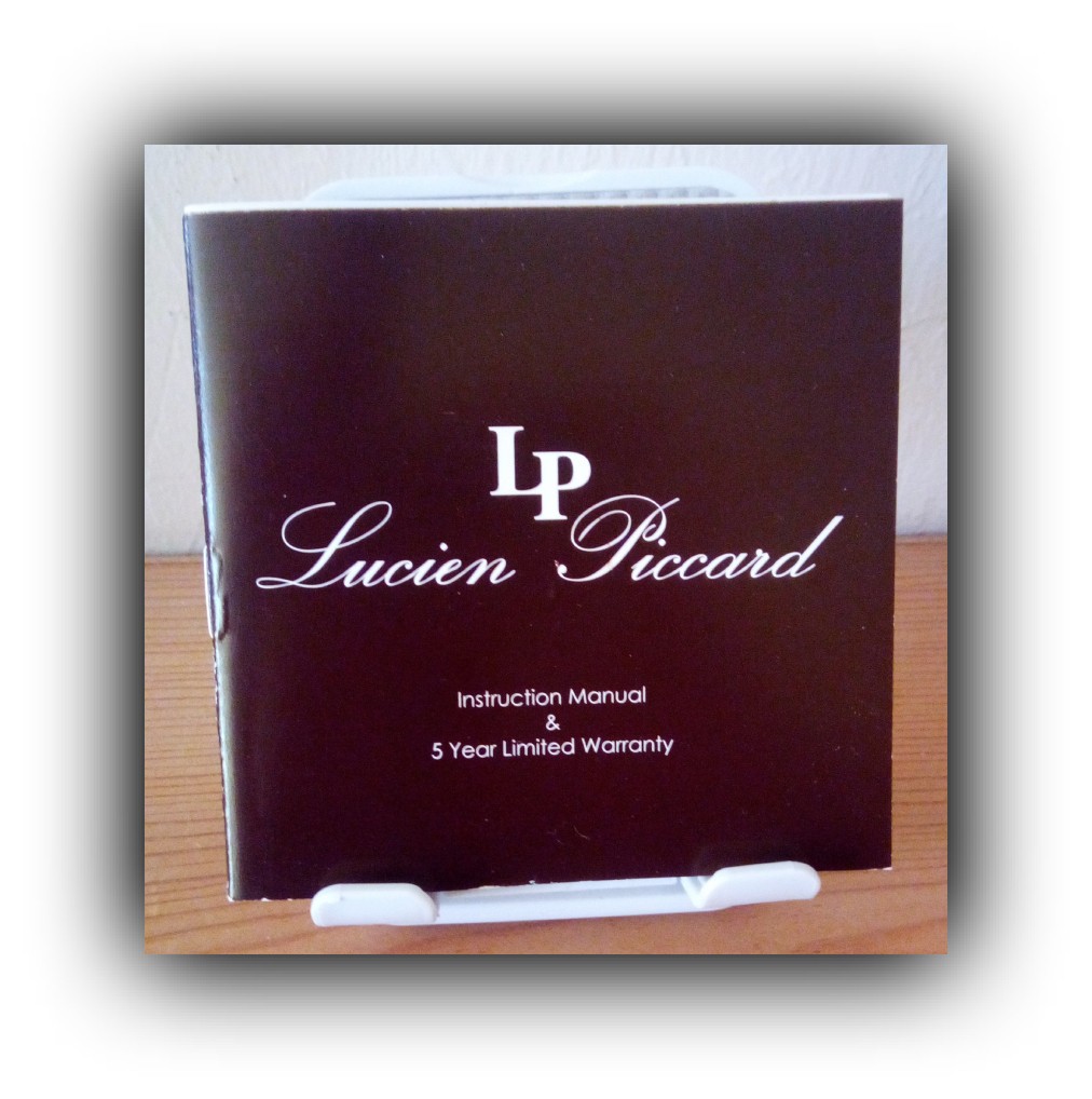 User Manual for Lucien Piccard Watches [Watch Guide Instructions]