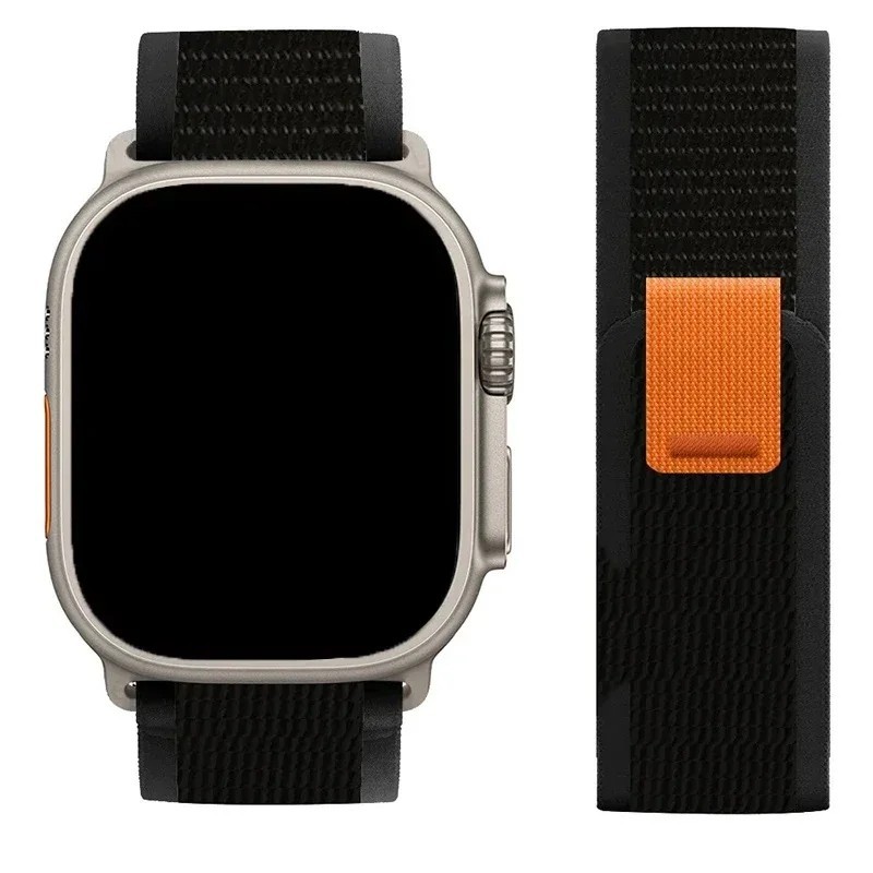 Nylon Trail Loop Strap for Apple Watch Ultra 49mm Series 11 10 9 8 7 SE