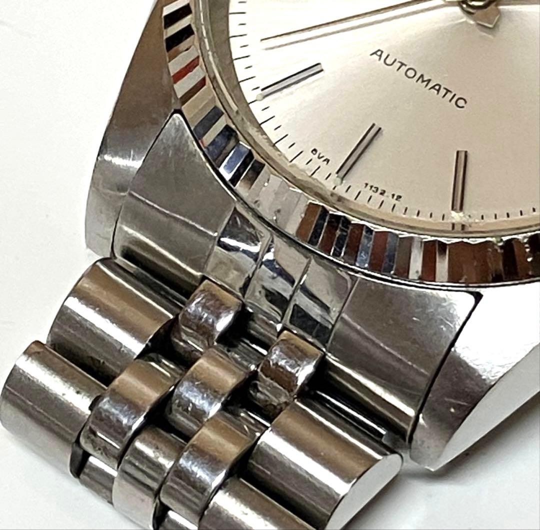 Bulova Super Seville 4460102 Auto 35mm 17cm 6.69in Mens Watch Working Japan