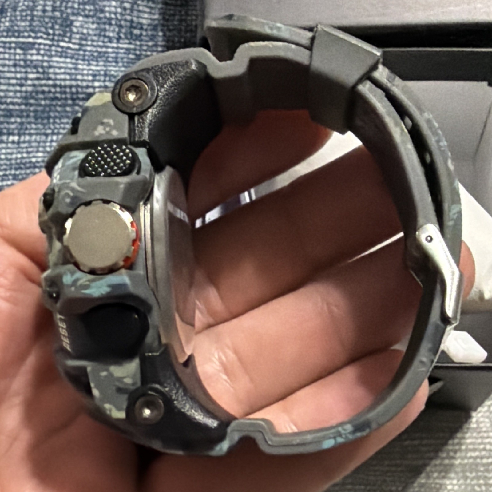 Activa Decus X Invicta Digital Men’s Watch – 49mm. Camouflage. Grey (ACW8008-002
