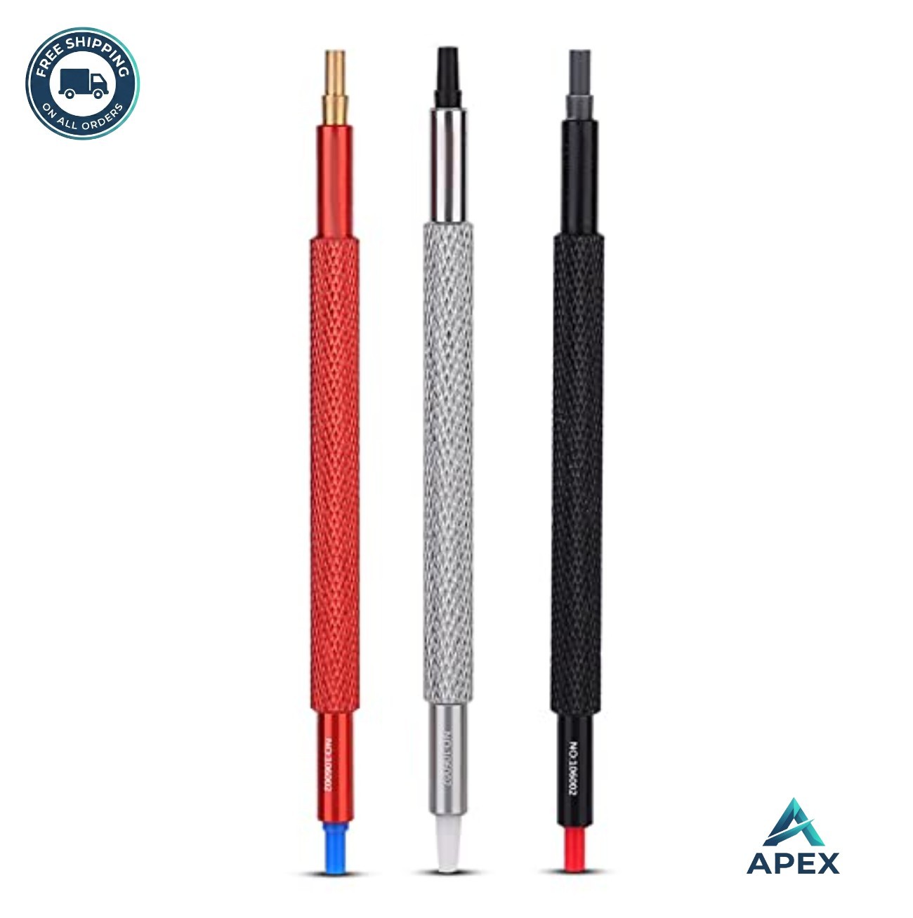 Watch Hand Presser Tool Set 3PCS Stainless Steel Pusher Fitting Wristwatch