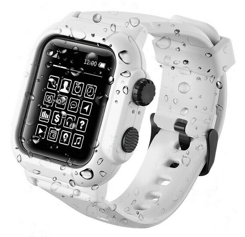 Waterproof Rugged Band & Cover For Apple Watch Series 1/2/3/4/5/6/SE 42/44/45mm