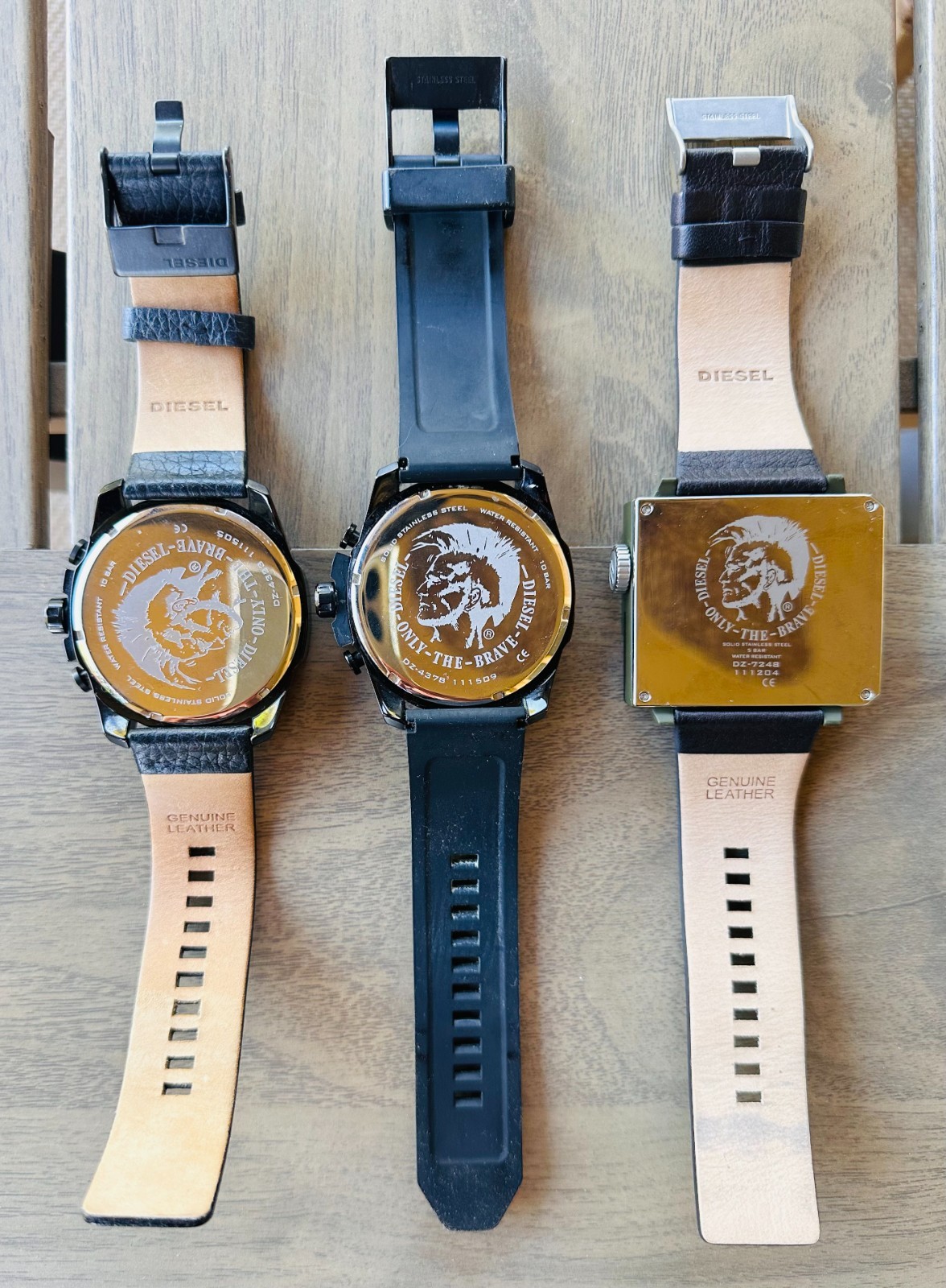 DIESEL Men’s Watch Collection – Limited Edition 10 WATCHES – PreOwned Excellent