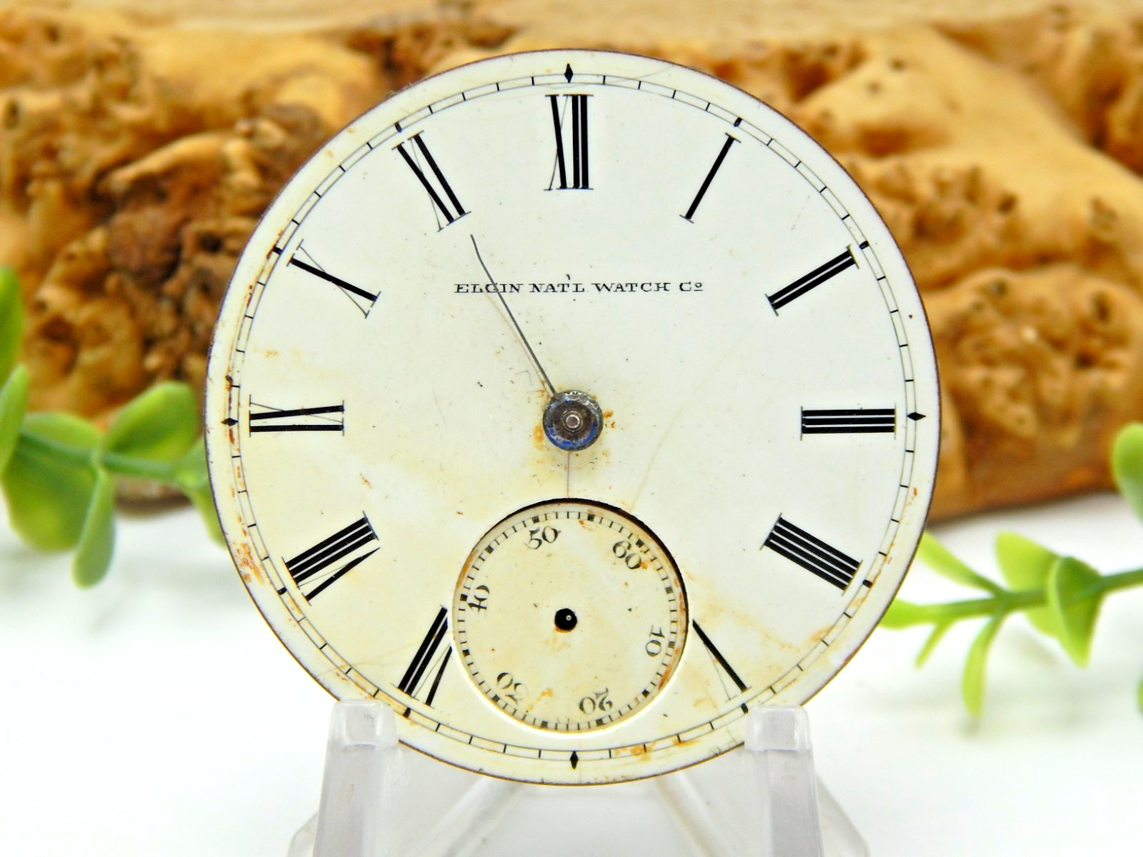 Antique Pocket watch movement Elgin Key Wind Railroad Grade 70 BW Raymond 18S 15