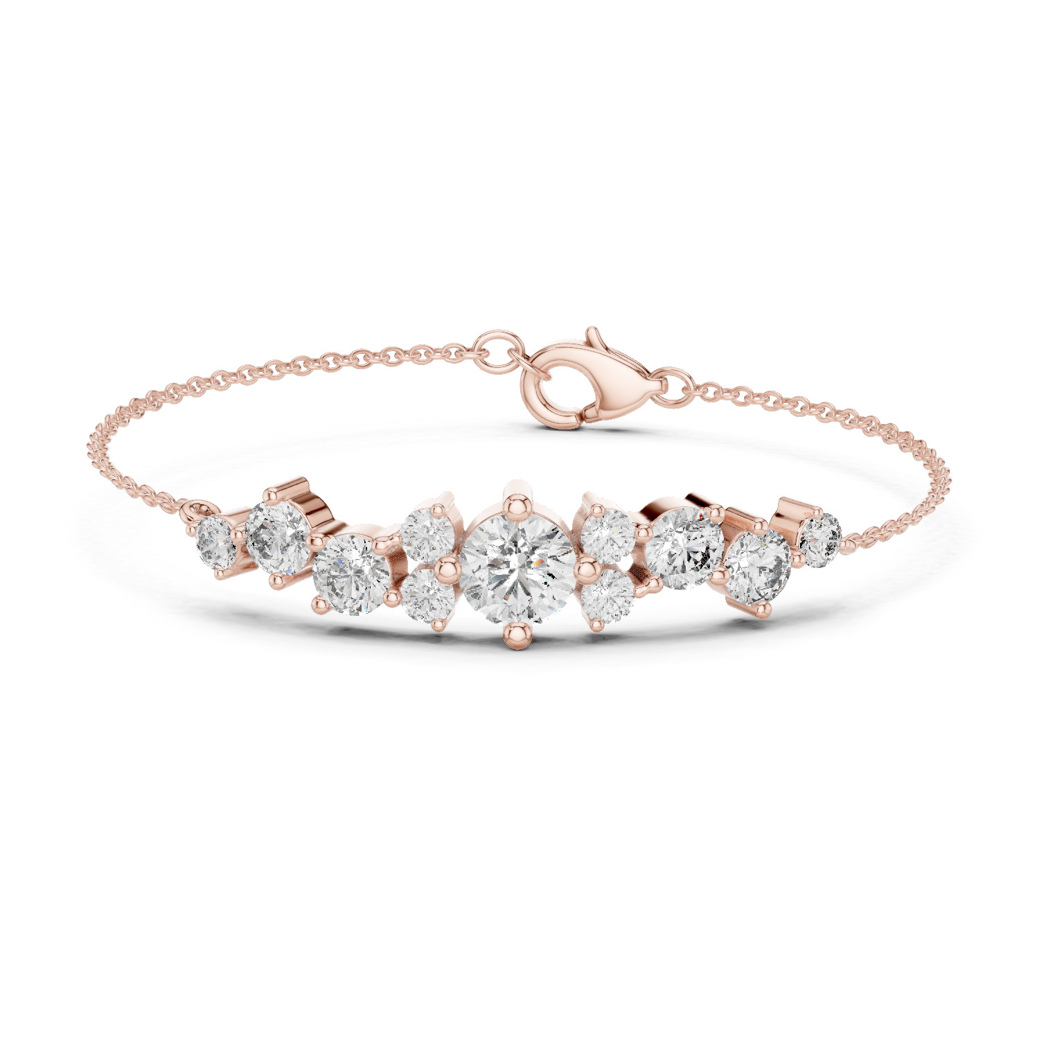 20+ Ladies Bracelet Gold CAD Files Bundle STL, 3DM (Rose, White, Yellow) LB-4