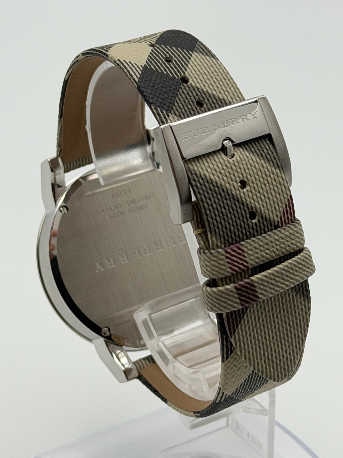 BURBERRY BU9358 THE CITY 42 mm Stainless Steel Chronograph Unisex Watch