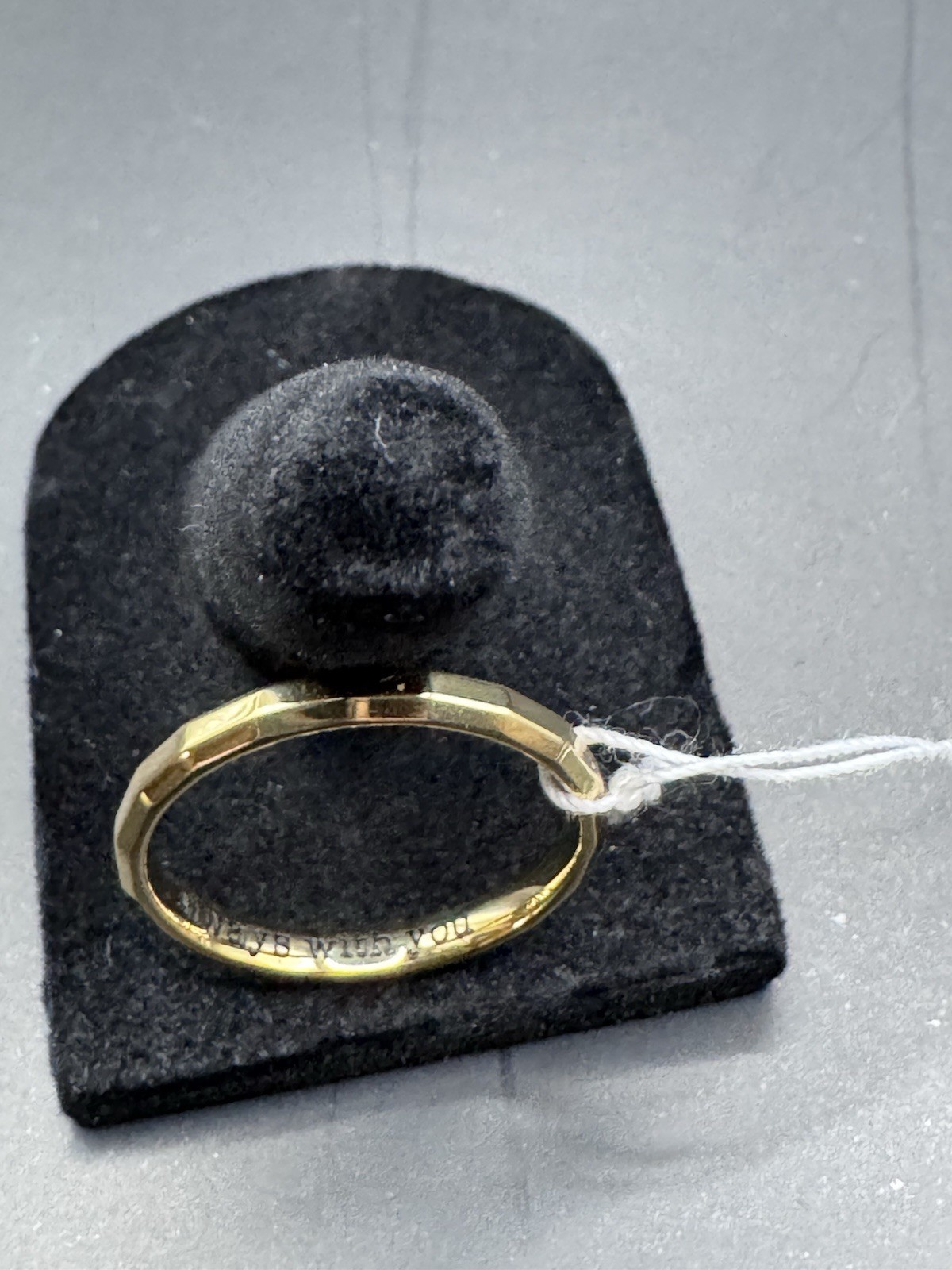Brosway Italia “With You” Gold Ring BWYA04H Size 10.5 . Perfect For Gifting!