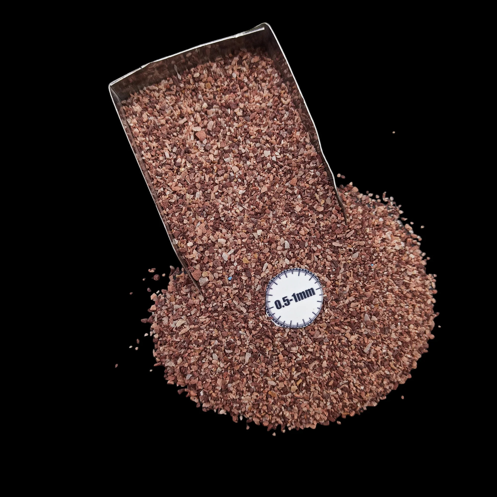 Chocolate Jasper 0.5-1mm Stone Granules for Resin Jewelry Decor