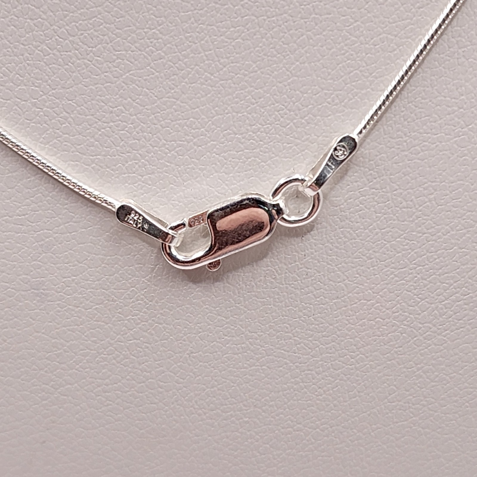 925 NEW Sterling Silver ITALIAN Snake Chain 16″ Length 1mm Width FREE…