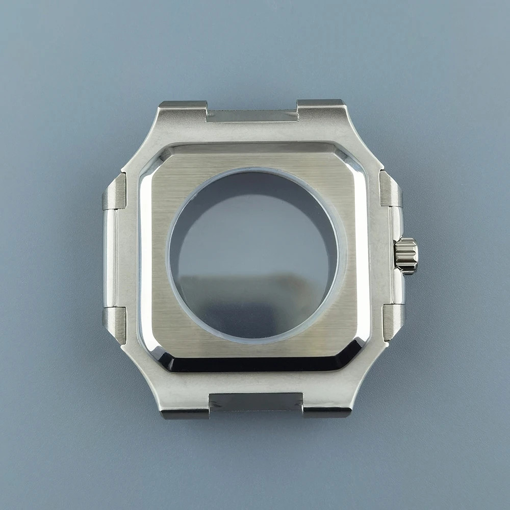 29.5mm Watch Dial Square Horizontal Stripe Retro Design For NH35 NH36 Parts