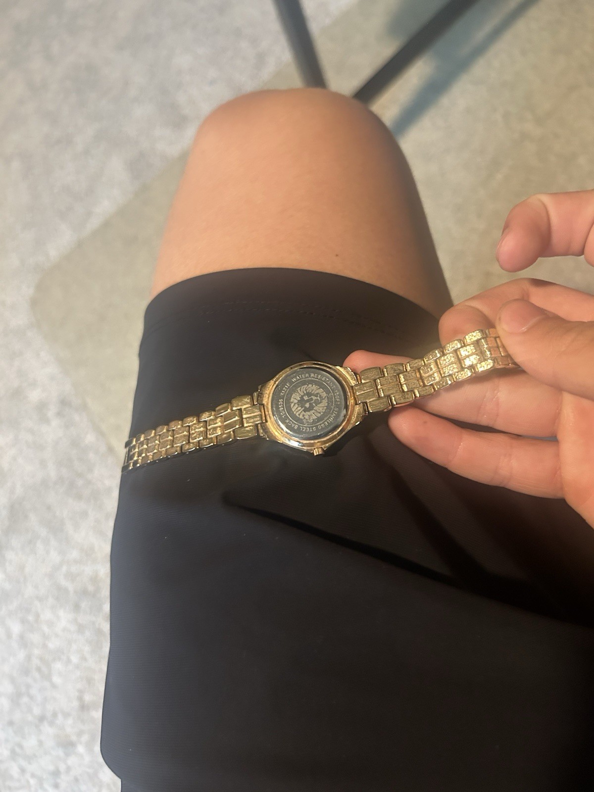 Anne Klein Women’s Gold Tone Dress Watch Quartz Roman Numerals 28-31.9mm
