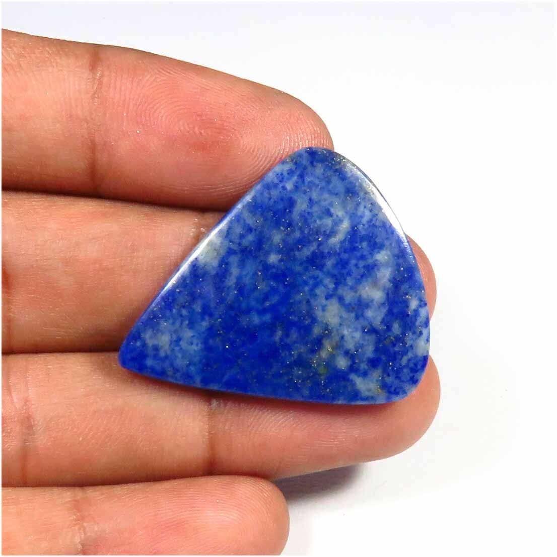 Natural Lapis Lazuli Cabochon 22cts Lapis Lazuli Pear Gemstone 30x26x3mm LP-36