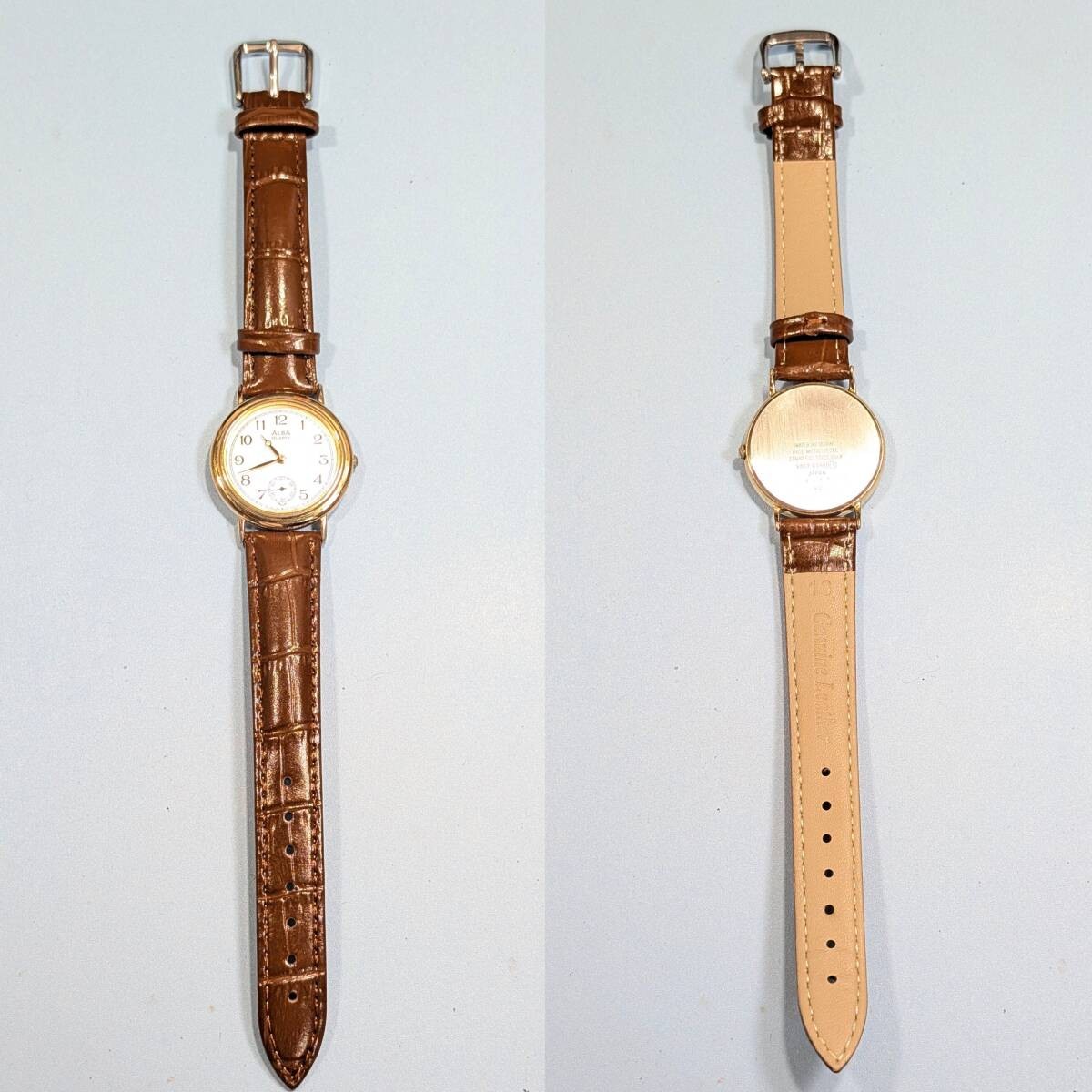 Seiko ALBA Small Second Men’s (Boys) Battery Replacement Completed Working Item