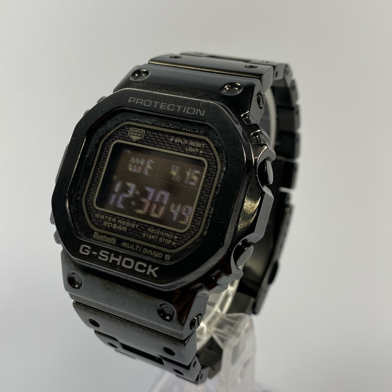 G SHOCK Wristwatch GMW B5000GD 1JF Digital Radio Solar Black Himeji East