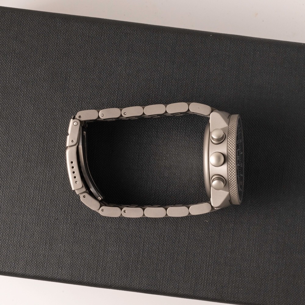 Ventura V-Matic Loga. VM 6 L Full Titanium Rare Bauhaus Icon October 2010