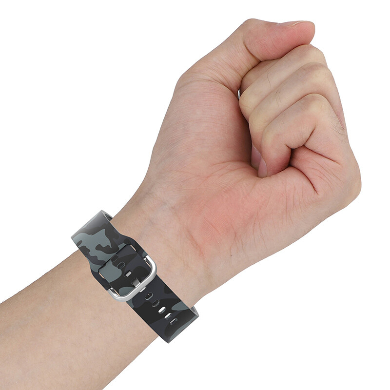 40/44MM Silicone Print Band Strap For Samsung Galaxy Watch 4/4 Classic 5/5 Pro