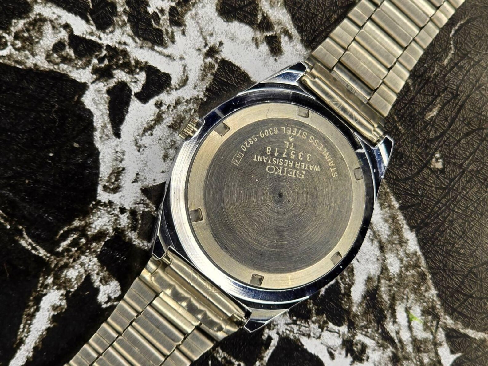 Vintage Refurbished Seiko Automatic Blue Day/Date Men’s Wrist Watch 36MM