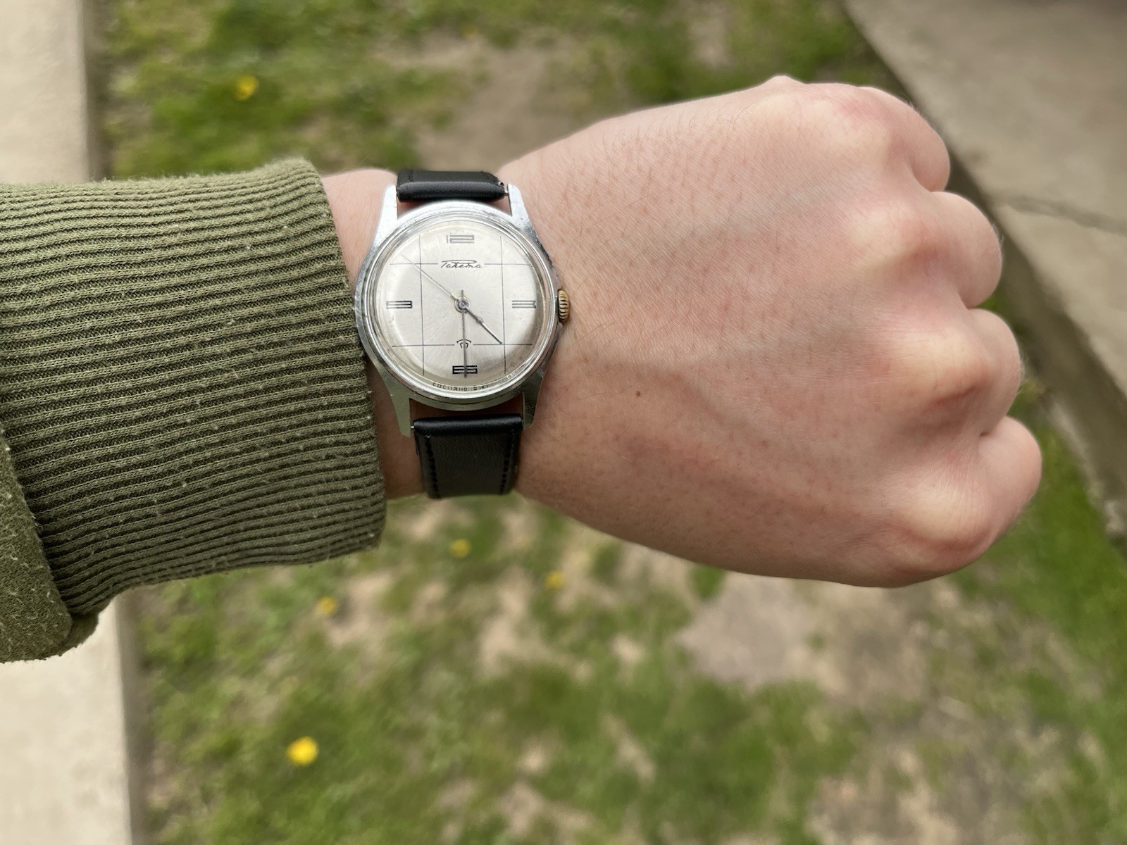 Rare Vintage Raketa 2609A 21 Jewels Soviet Era USSR Mechanical Watch Serviced