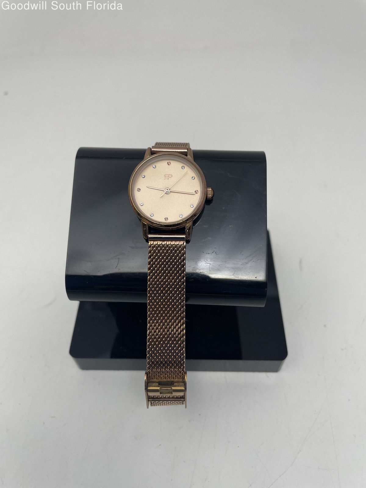 By Parfois Women Gold-Tone Watch Stainless Steel Case (NCL)