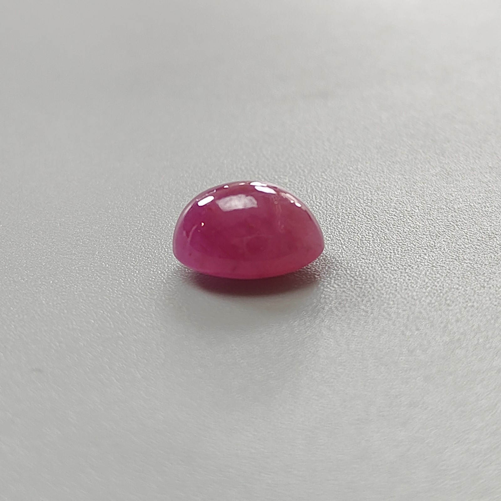 6.45cts Red Ruby Natural Untreated Gemstone Oval Shape Cabochon 11*8.7mm