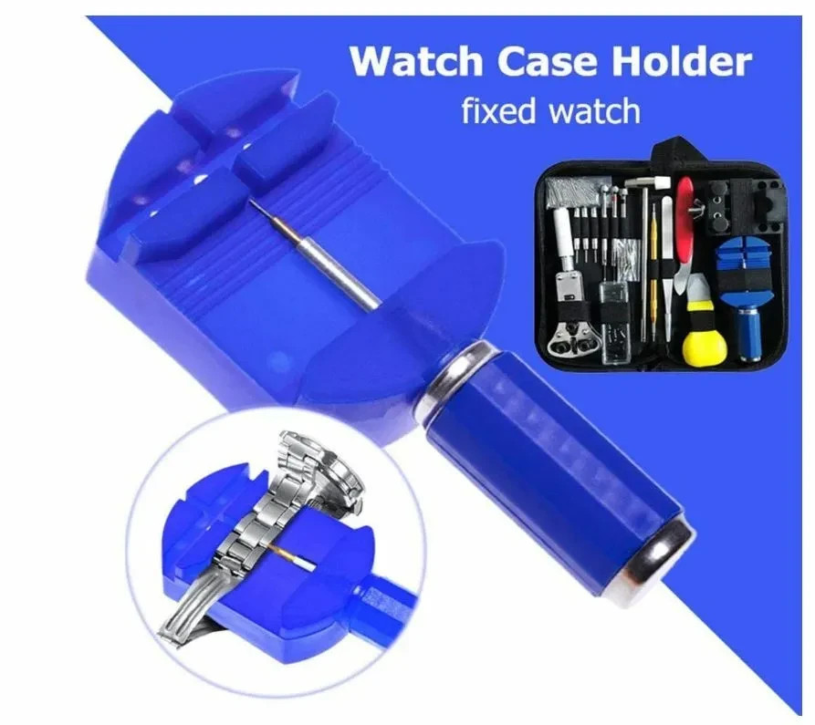 147 Pcs Watch Repair Kit Watchmaker Back Case Remover Opener Link Pin Spring Bar