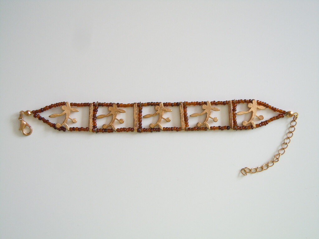 Bracelet Rhinestones & Seed Beads Fashion Jewelry 16.5 g/Length 18-23 cm
