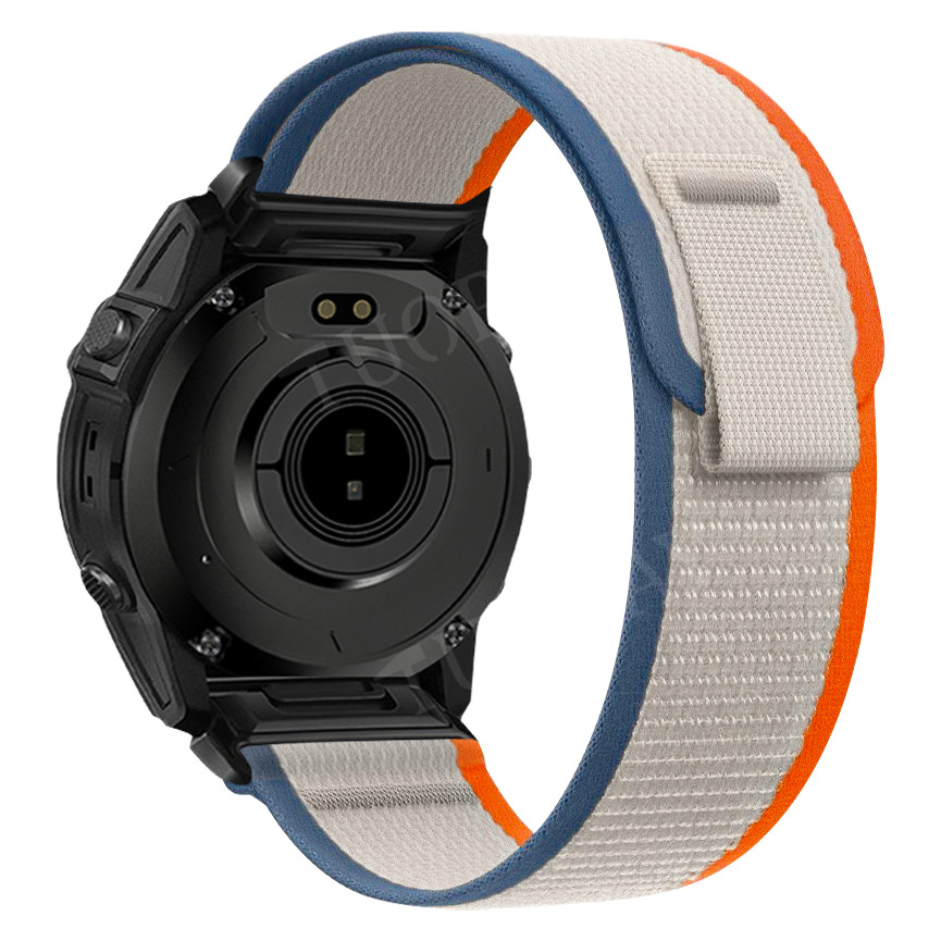 26 20 22mm Nylon Band For Garmin Fenix 8 7X 6X Pro 7 7S 6 6S 5X 5 5S Plus Strap