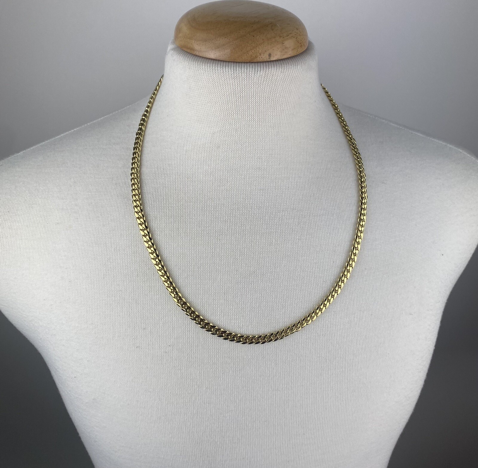 GLD 18” Cuban Link Chain in Yellow Gold Plated – 5mm