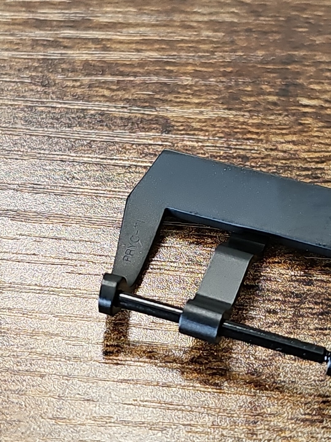Panerai 22mm OEM PVD Black Titanium Tang Ardillon Buckle 22MM PAV00675 Swiss