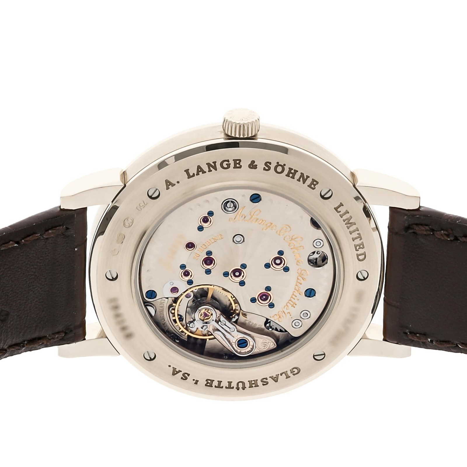 A. Lange & Sohne 1815 Moonphase “Homage To F.A. Lange” Honey Gold Watch 212.050