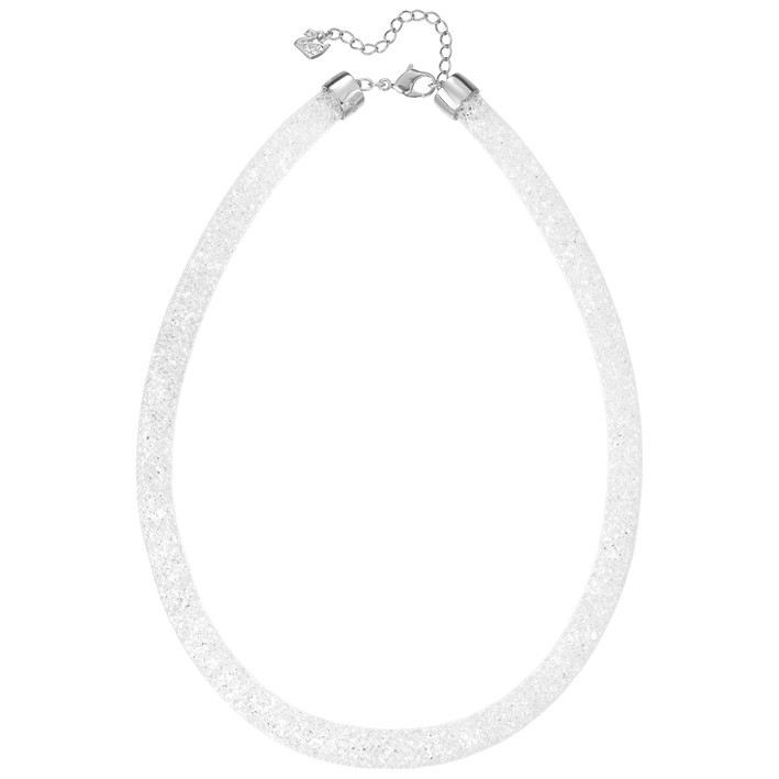 Swarovski Palladium-Plated Mesh Crystal White Silver 5119069 WITHOUT BOX
