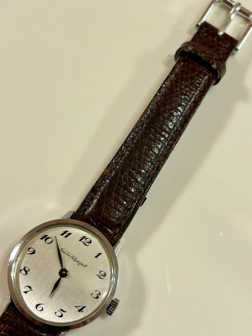 Emile Pequignet Manual Winding Ladies Wristwatch Working