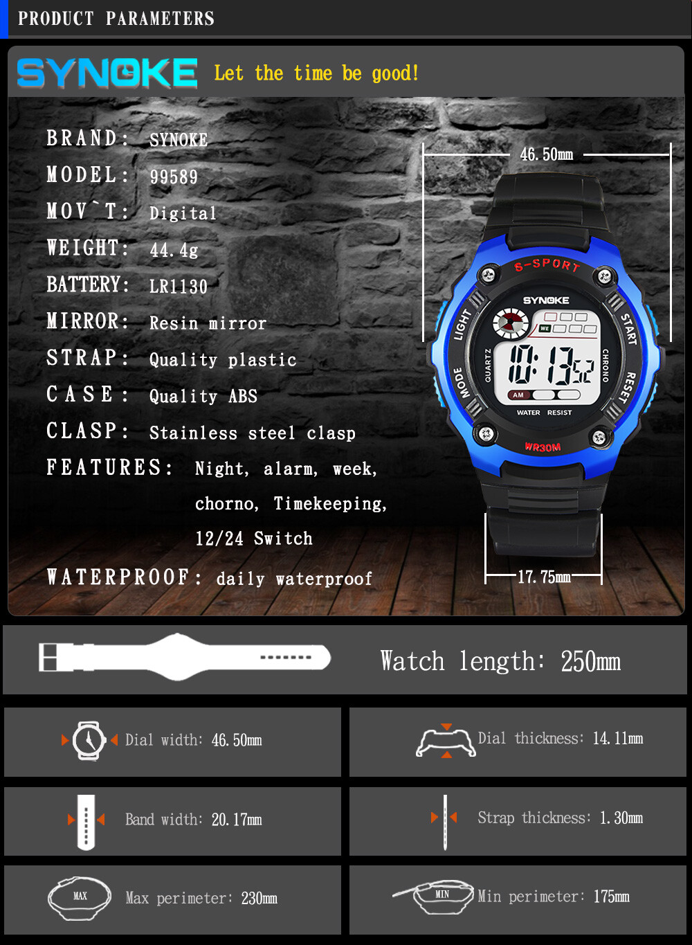 Hot Kids Child Boy Girl Multifunction Waterproof Digital Sports Watche Xmas Gift