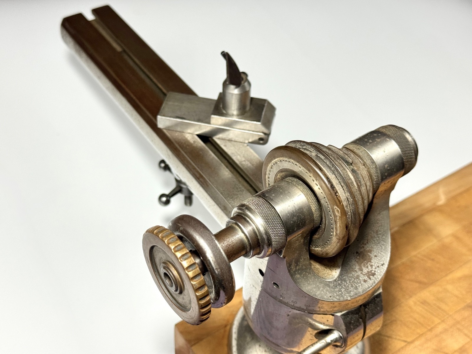 WD Clement 10mm Swivel Bed Watchmakers Lathe 8mm Adapter! Early Model to Restore