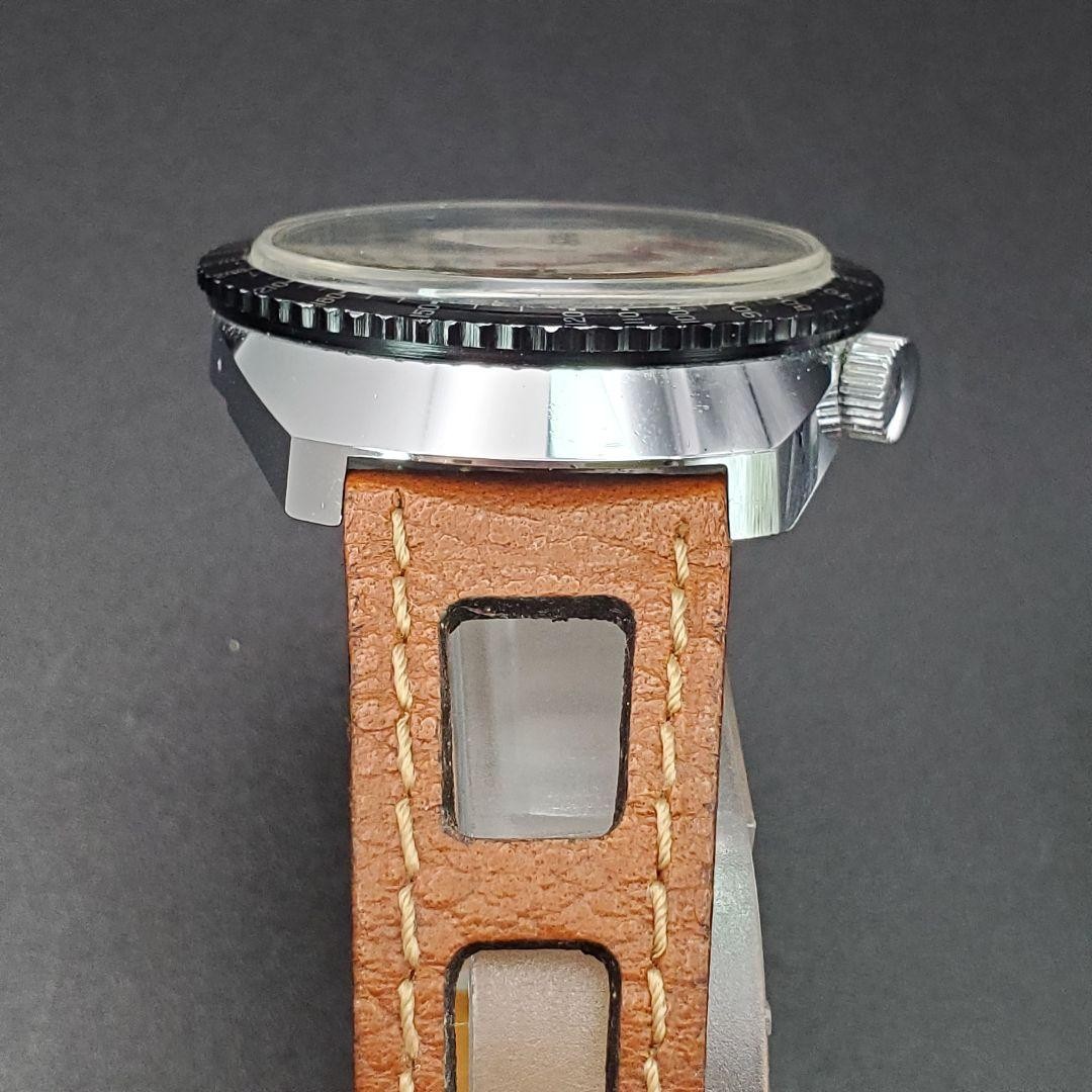 YEMA 1970 Meangraf Wristwatch Watch Automatic Tachymeter Retro Rare No Box r#