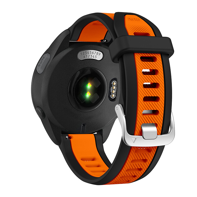 Replacement Silicone Sports Strap Quick Fit Watch Band For Garmin Forerunner 165