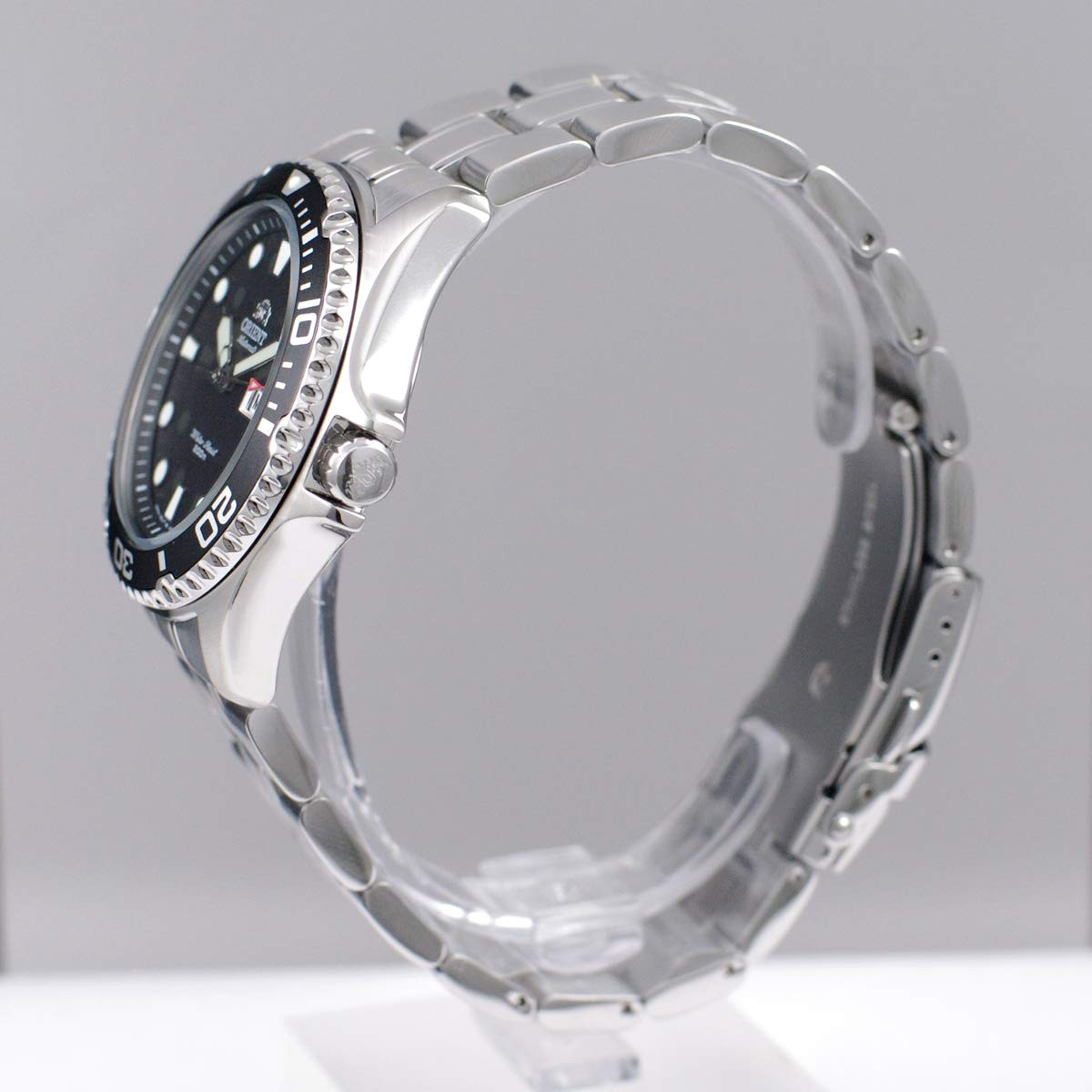 ORIENT Ray II Analog Automatic Silver Toned Stainless Steel Watch FA002004B9 Men