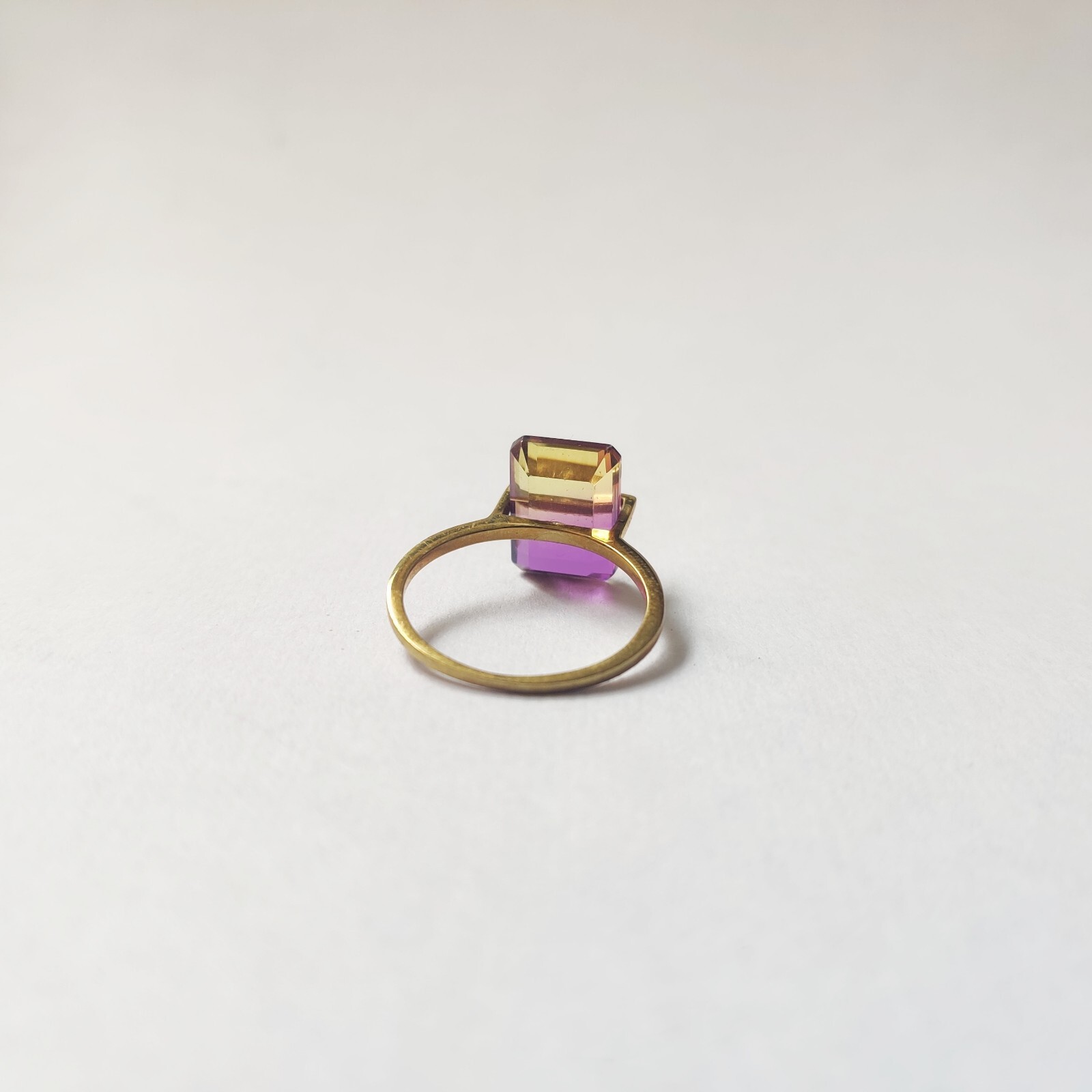 925 Starling Silver Created Amethyst Ring Size 7 Handmade Art And Deco Victorian