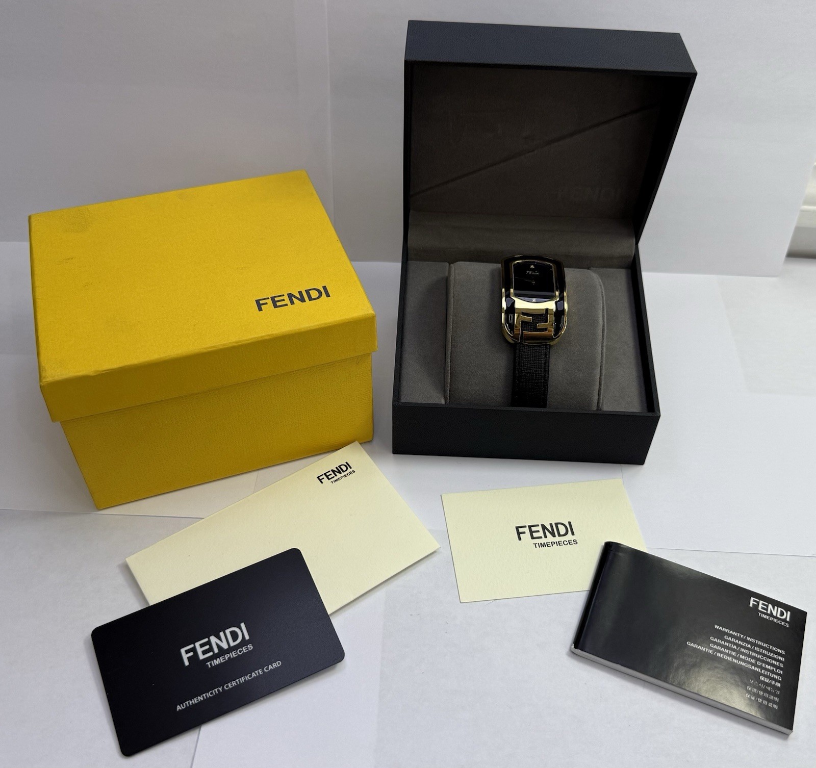 Fendi Timepiece Chameleon Black Women’s Watch