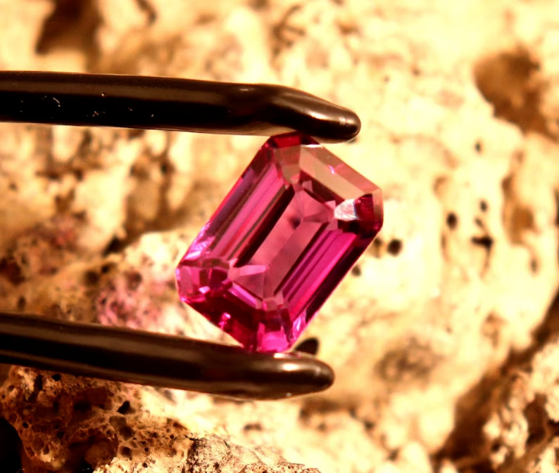 Color Change Natural Alexandrite Emerald Cut 6.50 Ct CERTIFIED Loose Gemstone