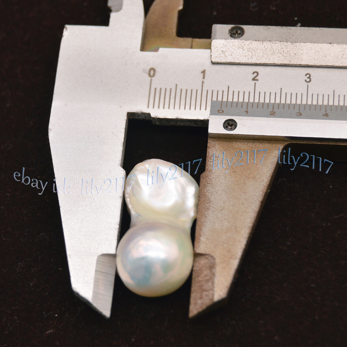 Big 15-30mm Natural Freshwater Baroque Keshi Pearl Loose Beads No Hole 1 pcs
